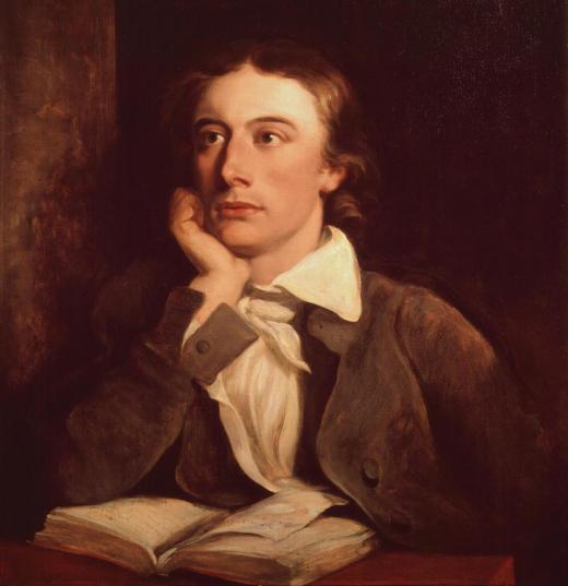John Keats was a notable Romantic poet who could be termed "crazy."
