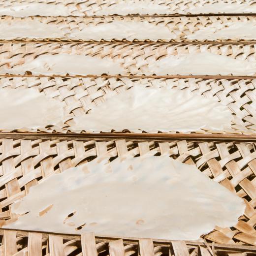 Rice paper is the traditional paper used in Chinese calligraphy.