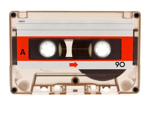 Cassette tapes were probably the most popular way to listen to music in the 80s.