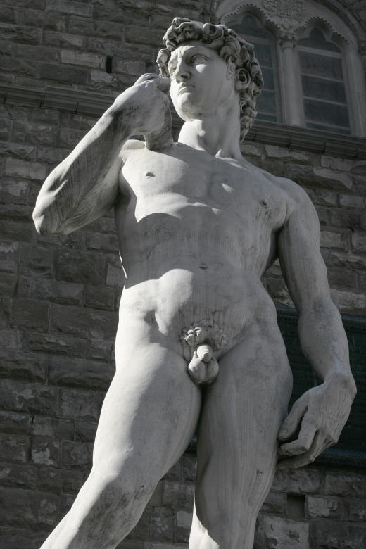 Michelangelo's David loomed large over the baroque sculptors.