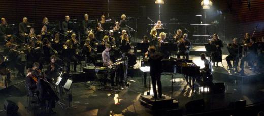 An orchestra conductor is responsible for leading musicians through rehearsals and performances.