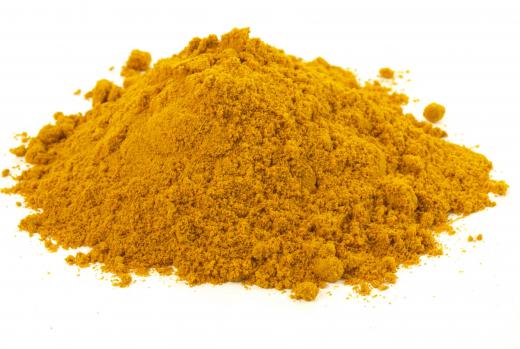 Turmeric powder can be used to make a bright shade of yellow.